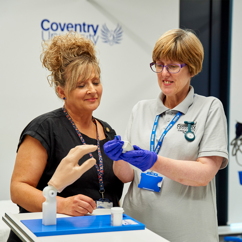 GlucoHand® Simulator Developed by Adam,Rouilly and Coventry University Professor