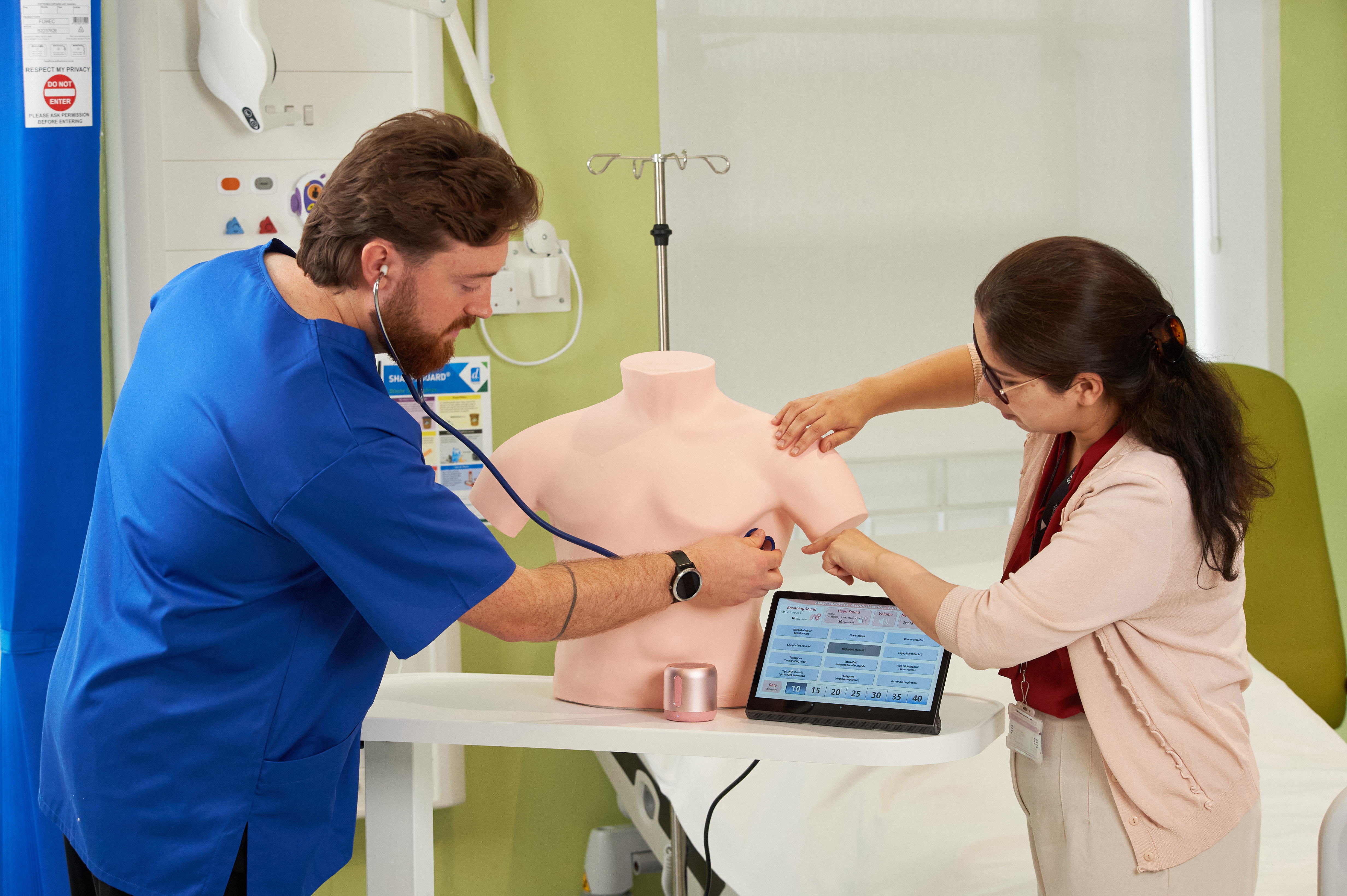 Sakamoto Auscultation Simulator, Light