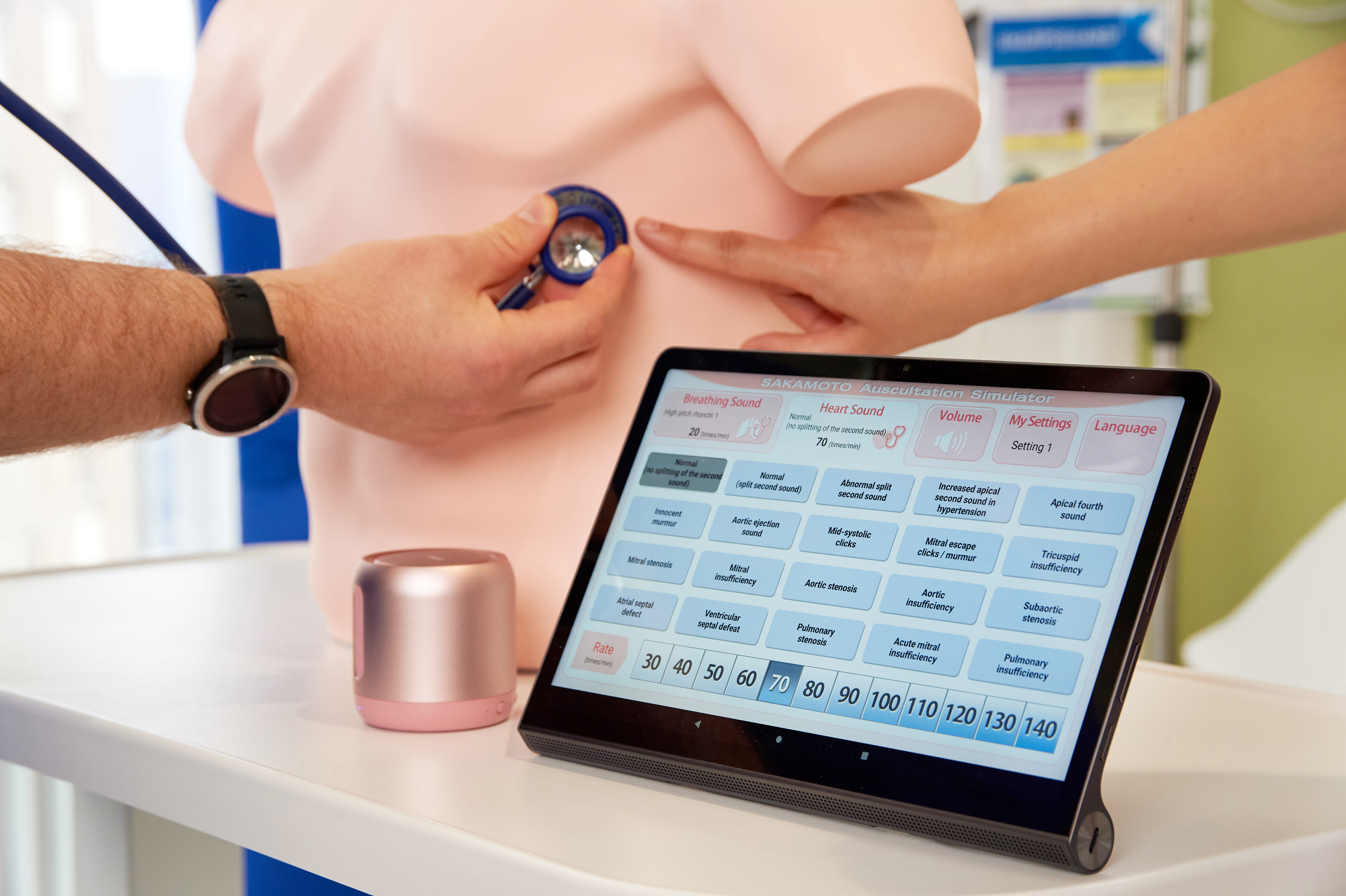 Sakamoto Auscultation Simulator, Light