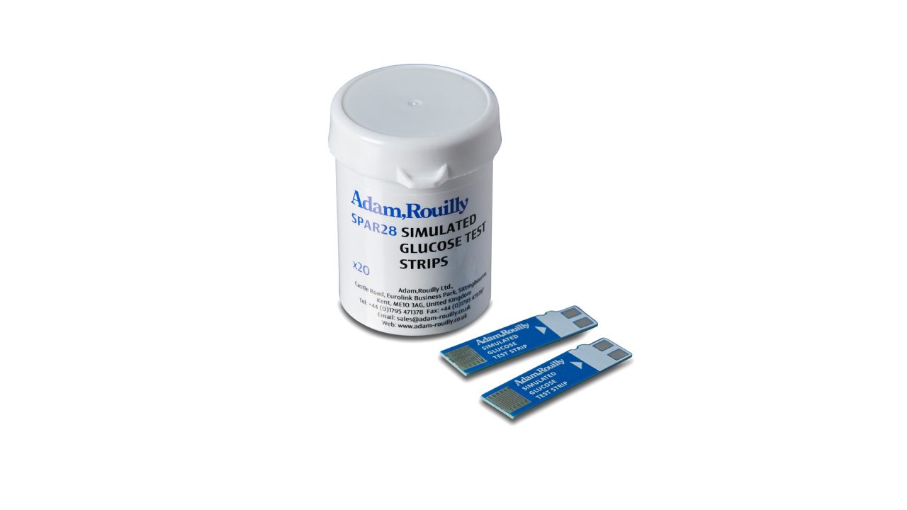 Simulated Glucose Test Strips X20