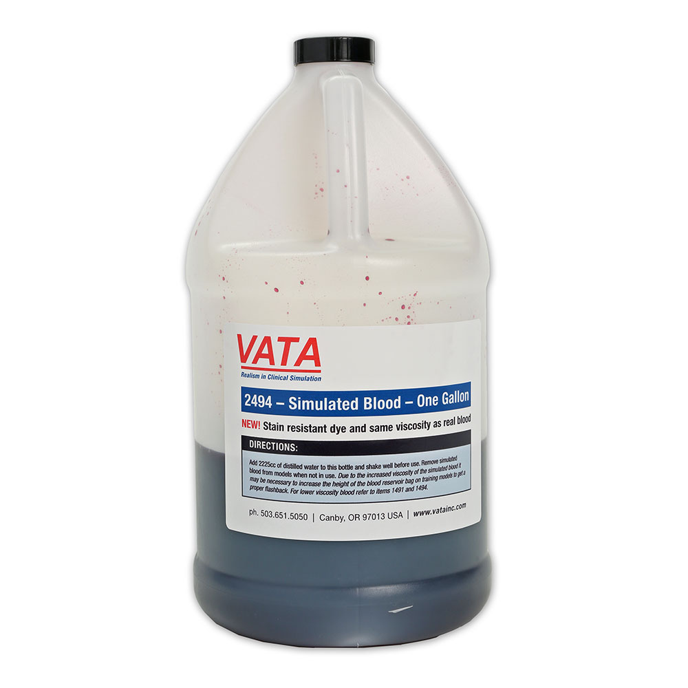 Simulated Blood 3.5 Liters – Viscosity Similar To Real Blood