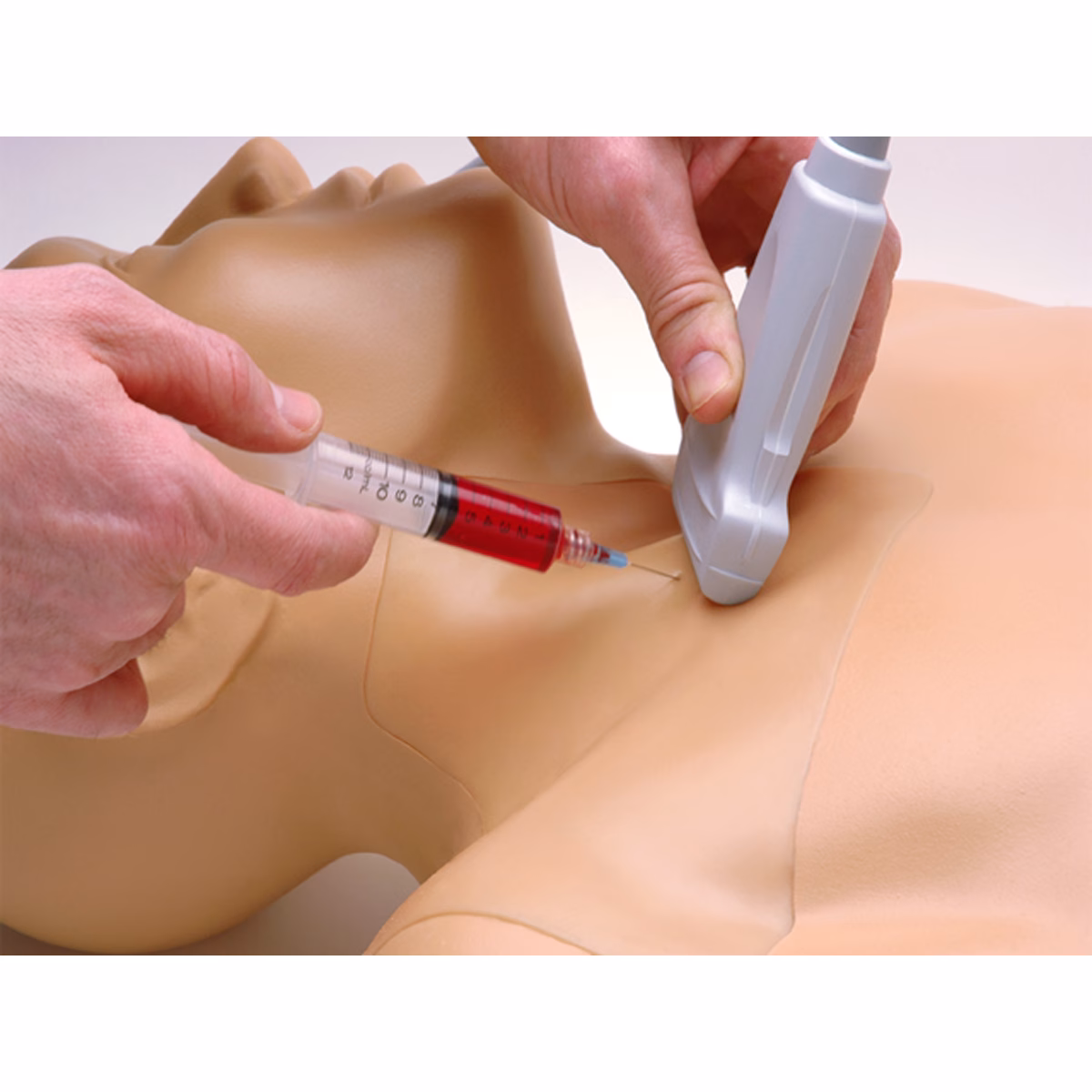Tissue Insert For Gen I Central Venous Access, With Hand Pump