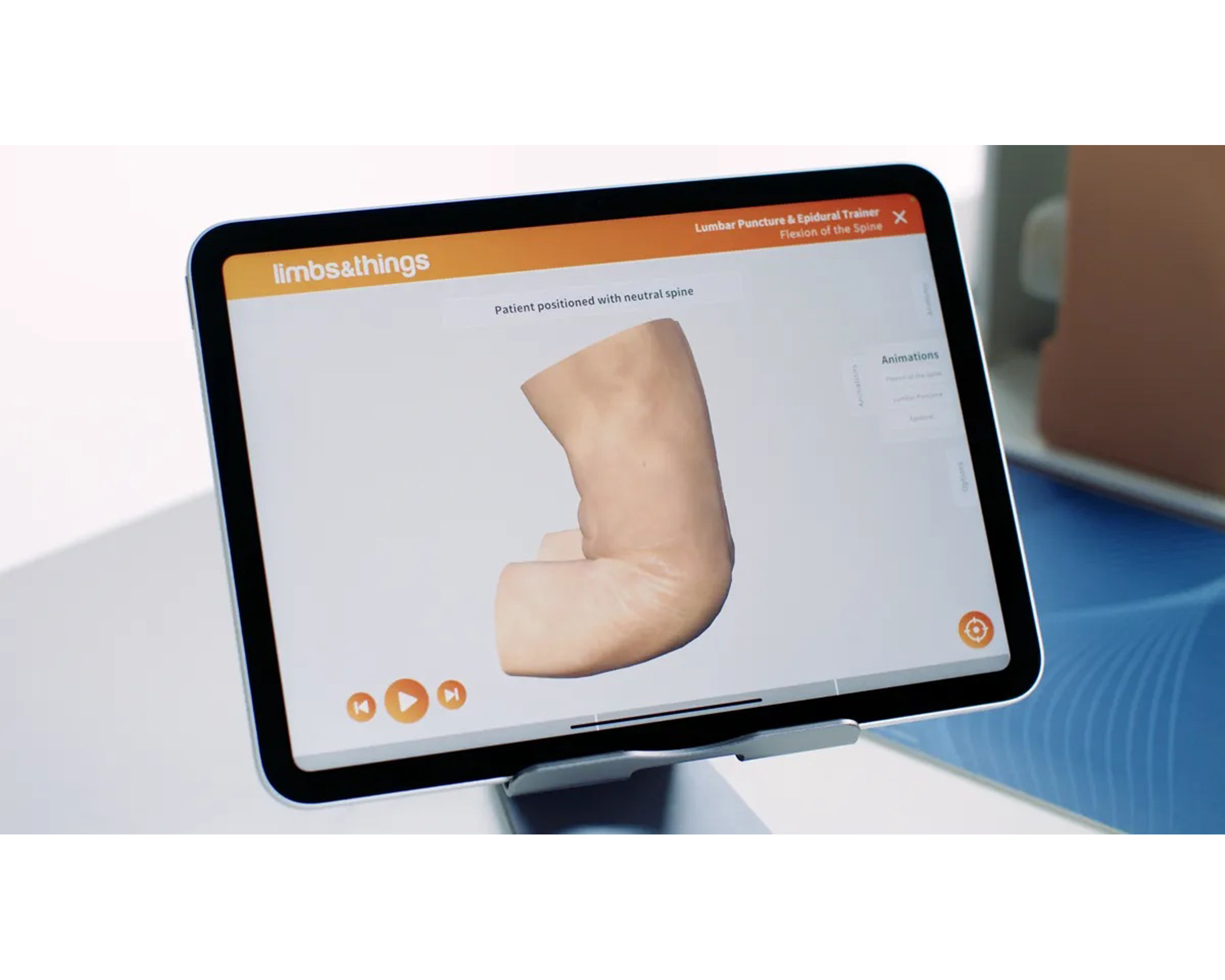 ART Mat for Lumbar Puncture