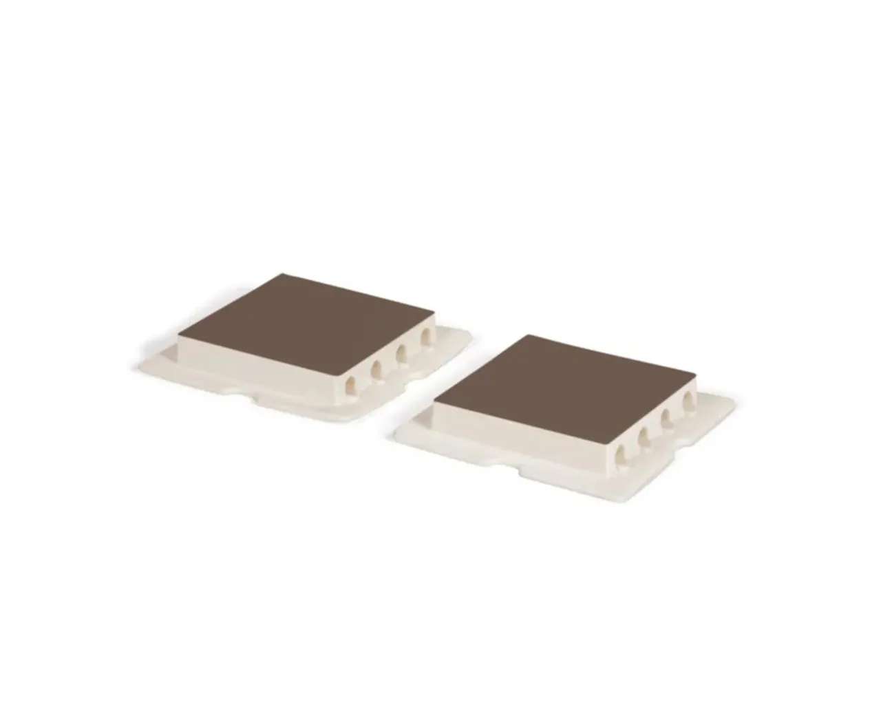 Standard Chest Drain Pads, Dark (Pack of 2)