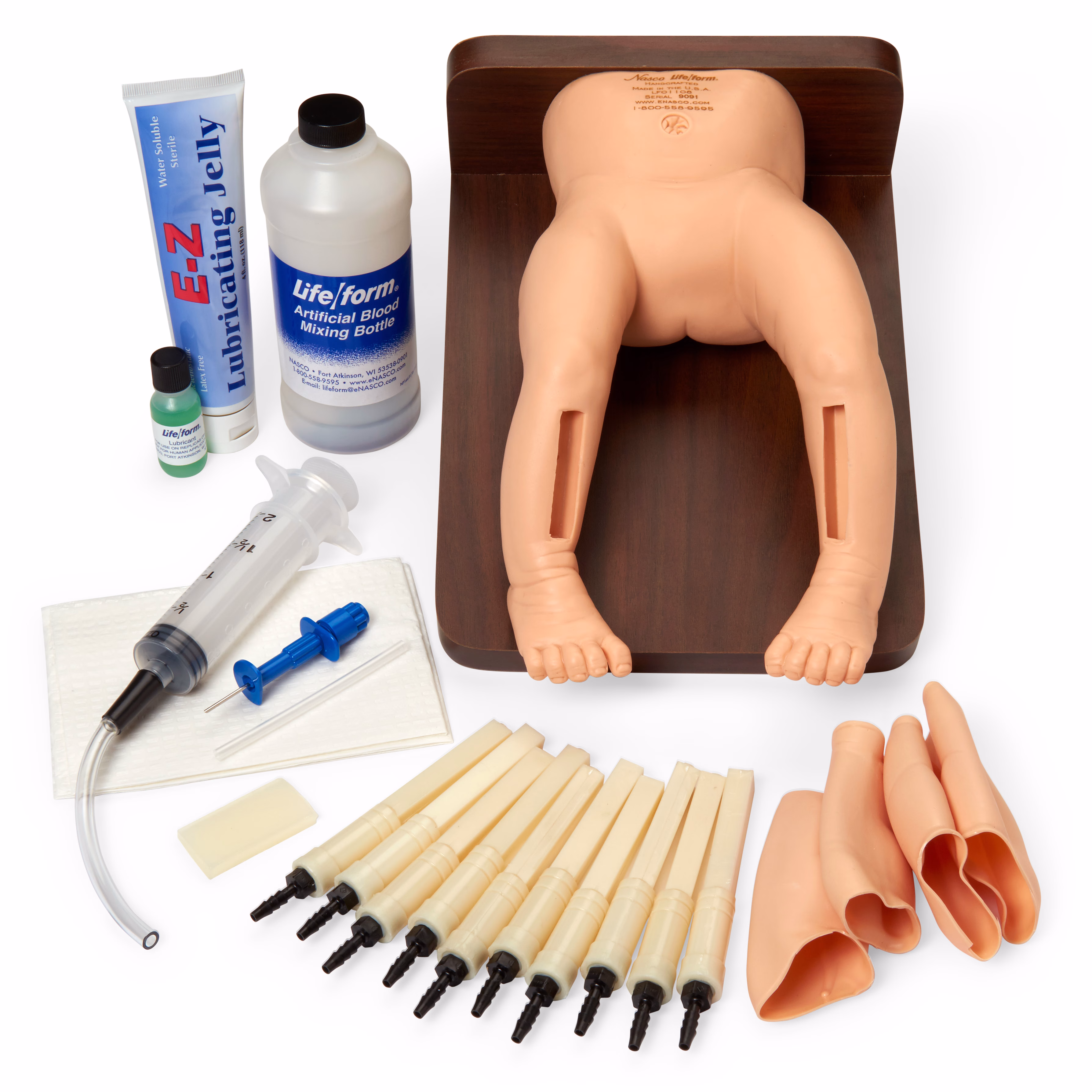 Infant Intraosseous Infusion Simulator Package includes AN1109 Bone Kit