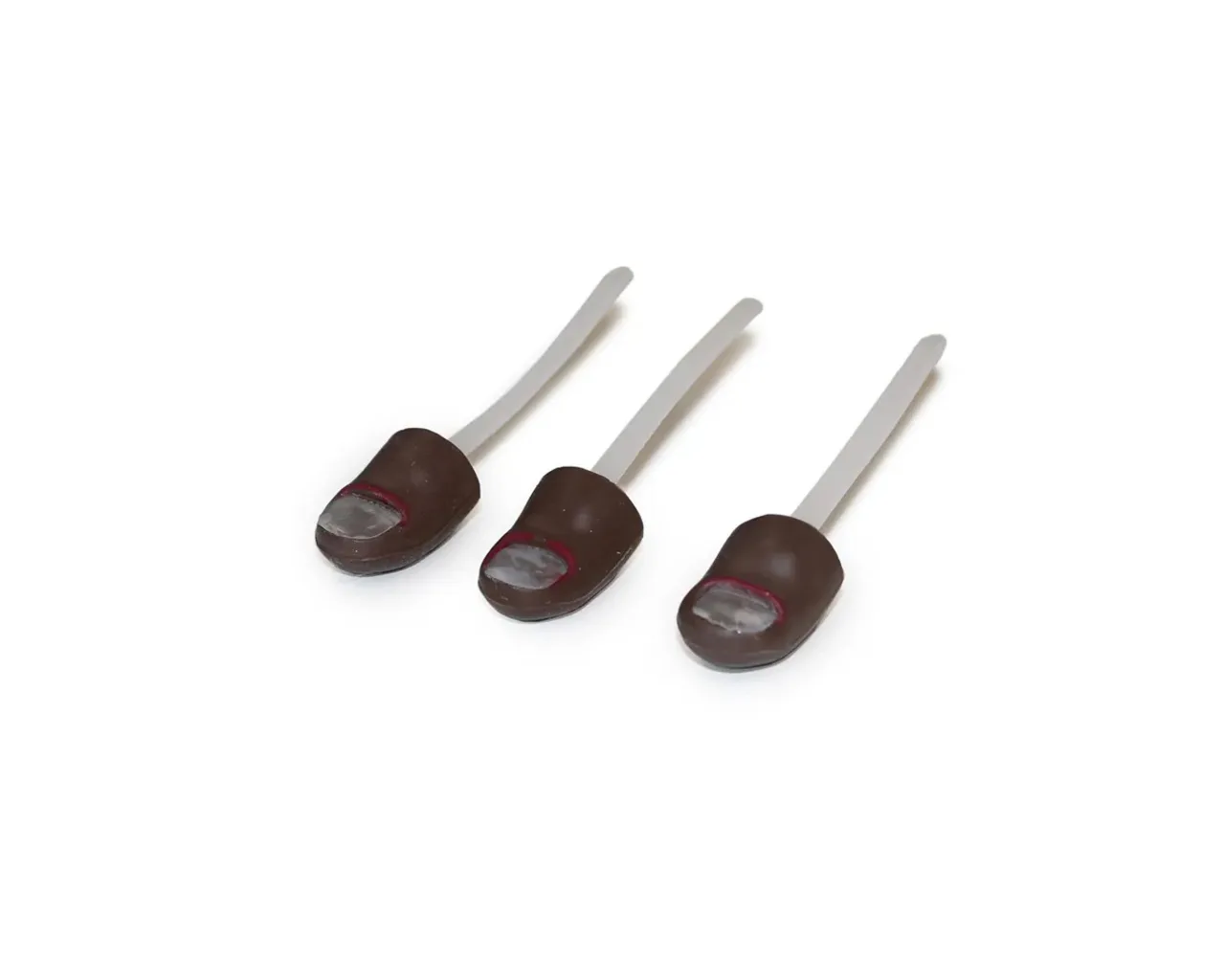 Toes Ends, Dark (Pack of 3)