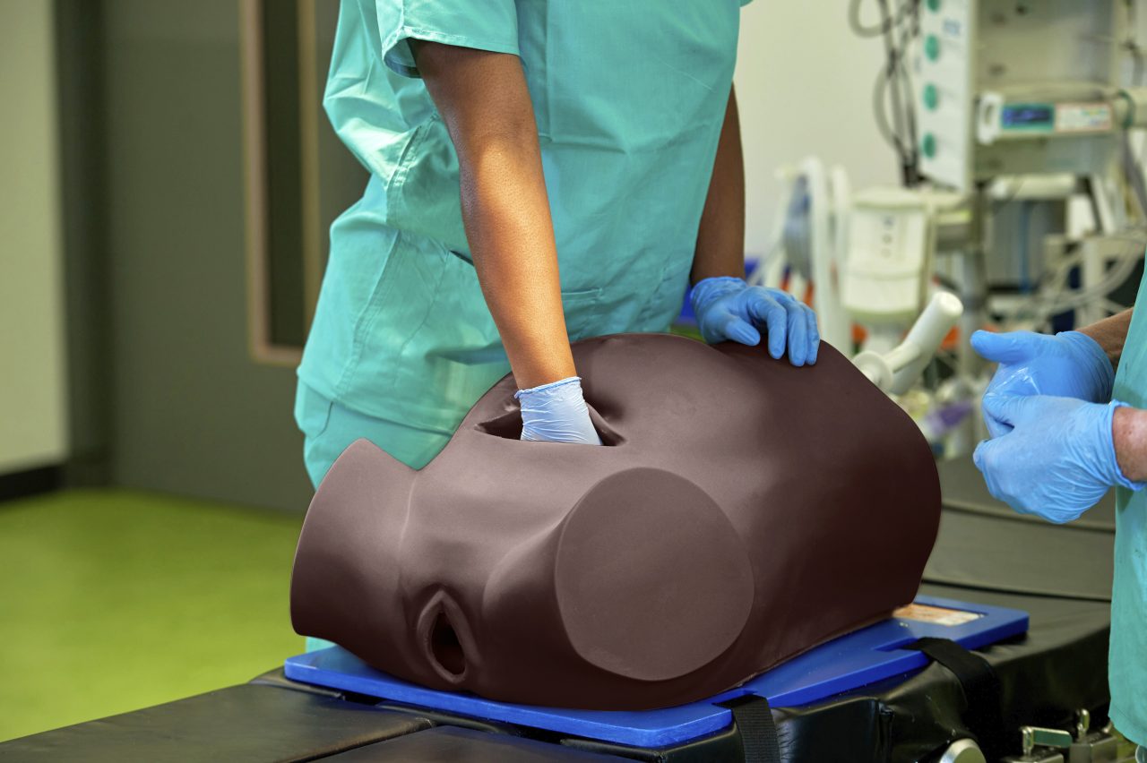 Debra Enhanced® - Impacted Fetal Head Simulator, Dark