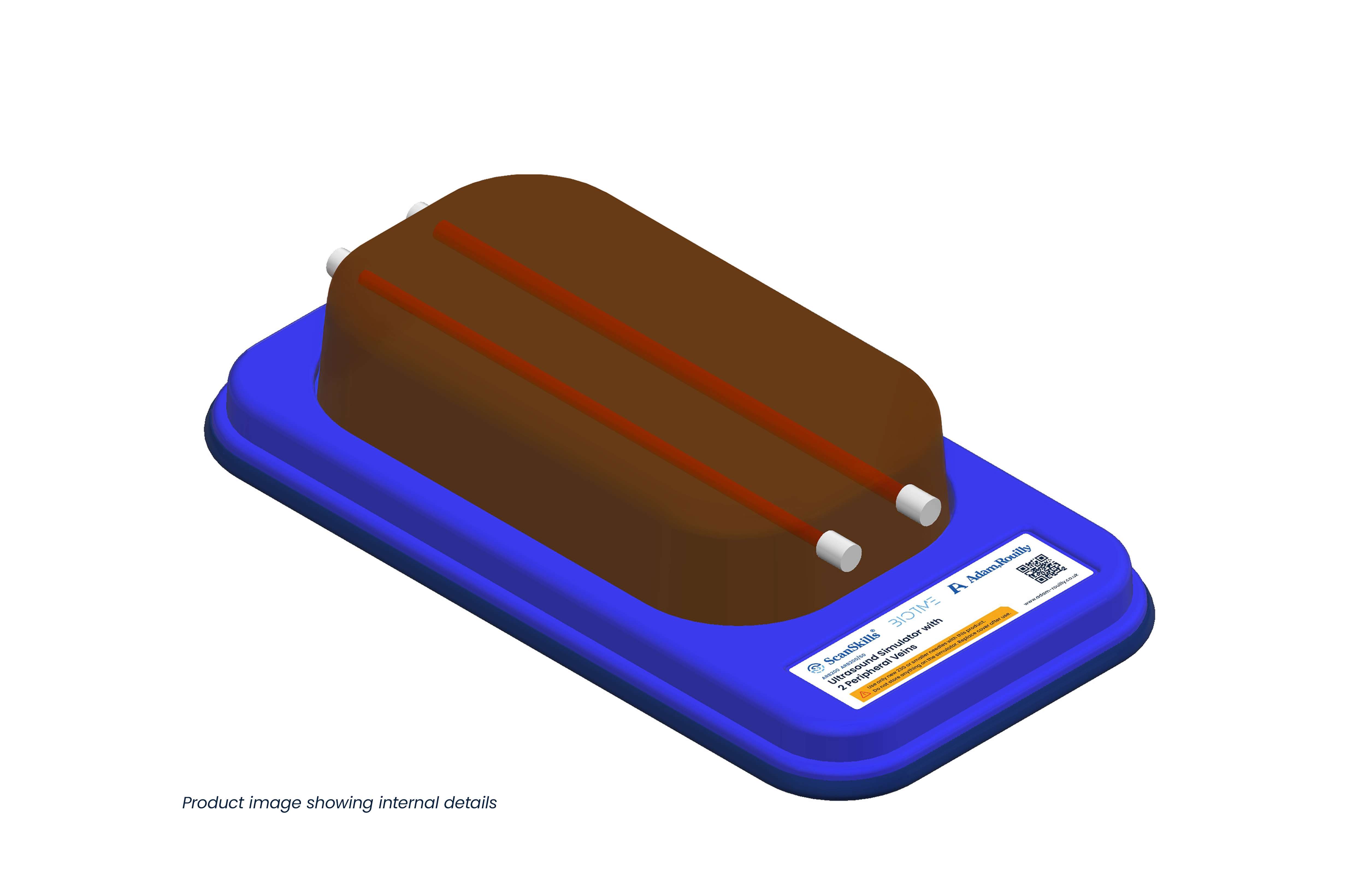 Ultrasound Simulator with 2 Peripheral Veins, Dark