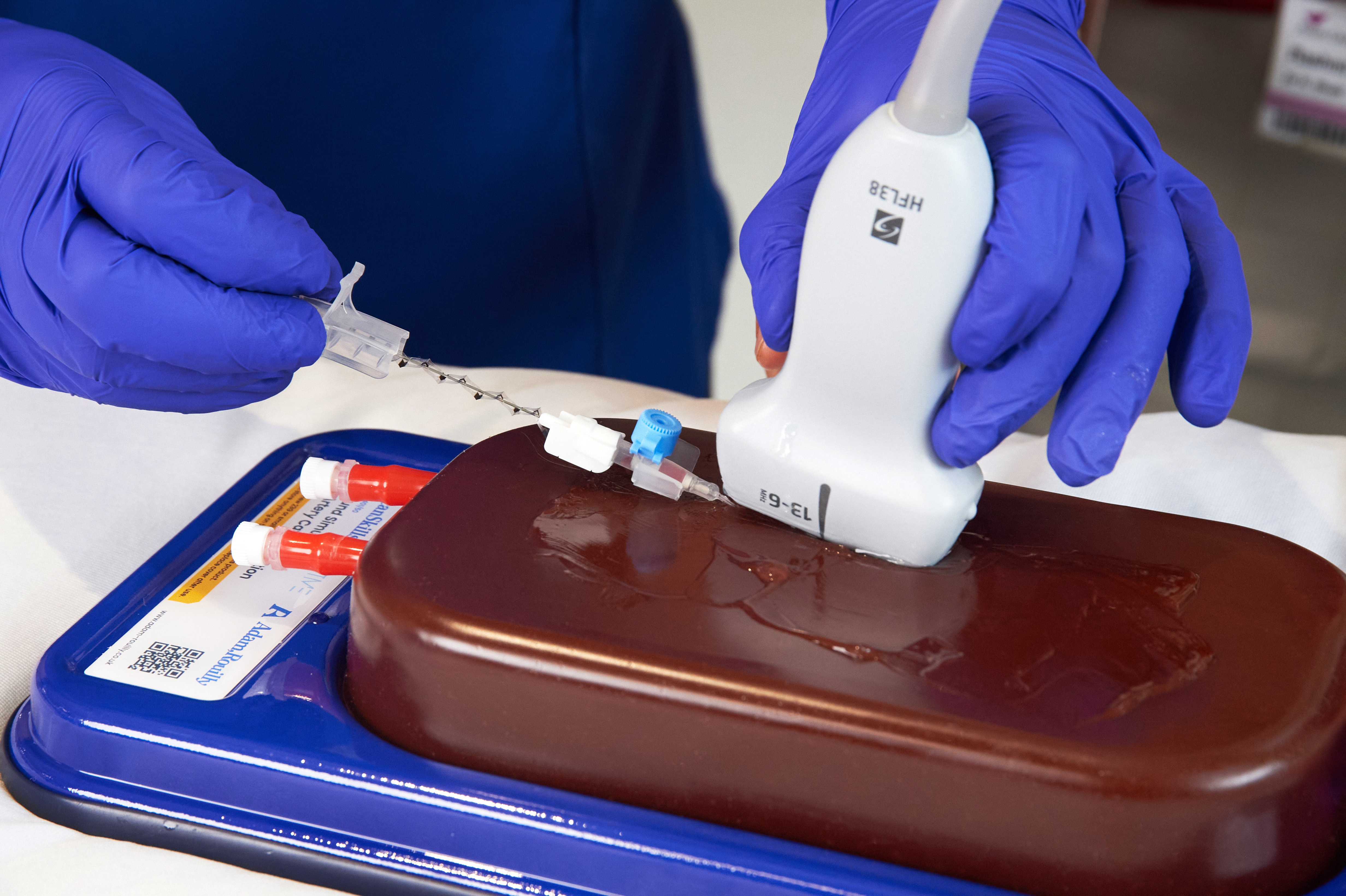 Ultrasound Simulator with 2 Peripheral Veins, Dark