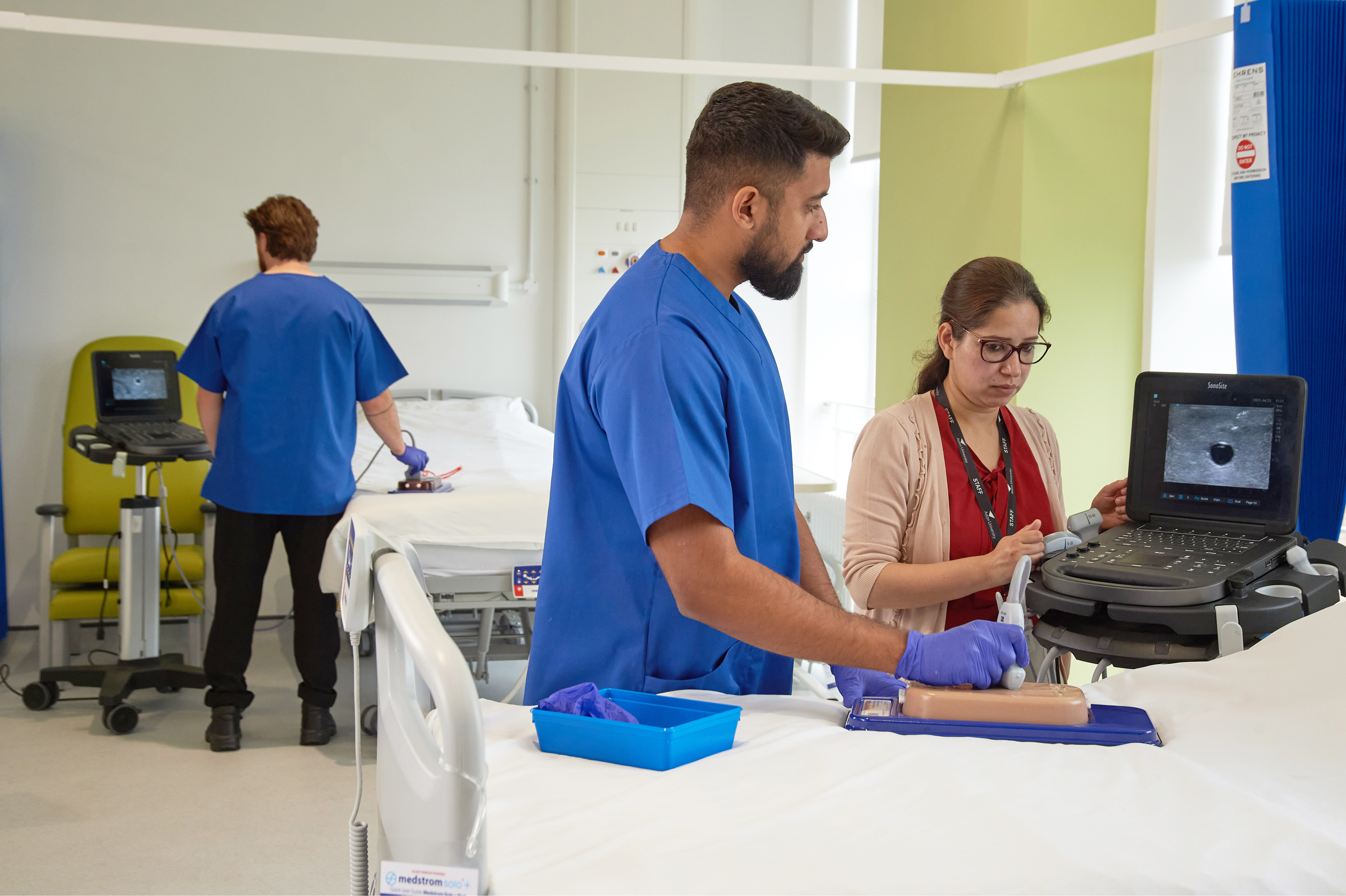 Femoral Access Ultrasound Simulator with Aneurysms, Light