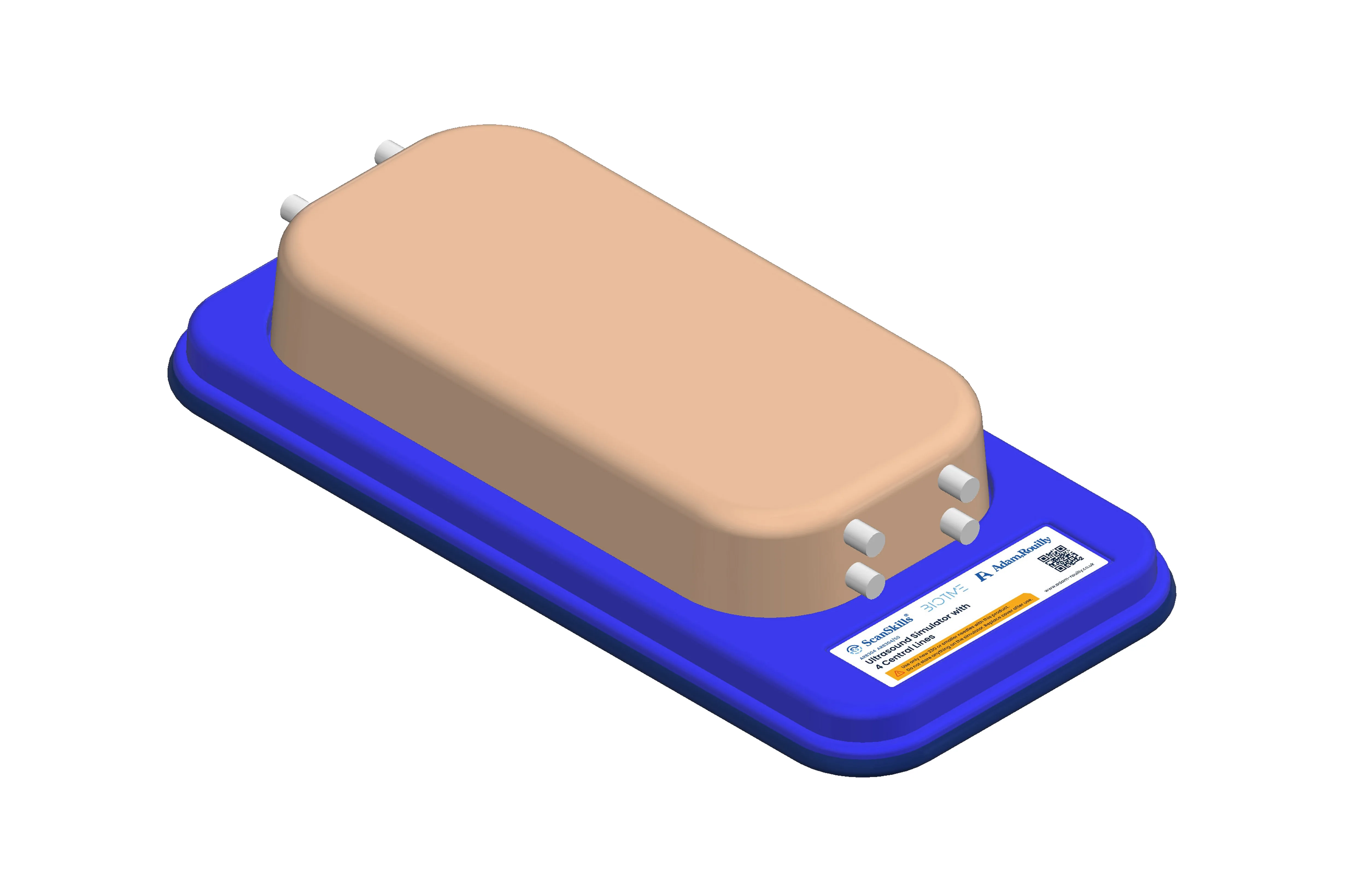 Ultrasound Simulator with 4 Central Lines, Light