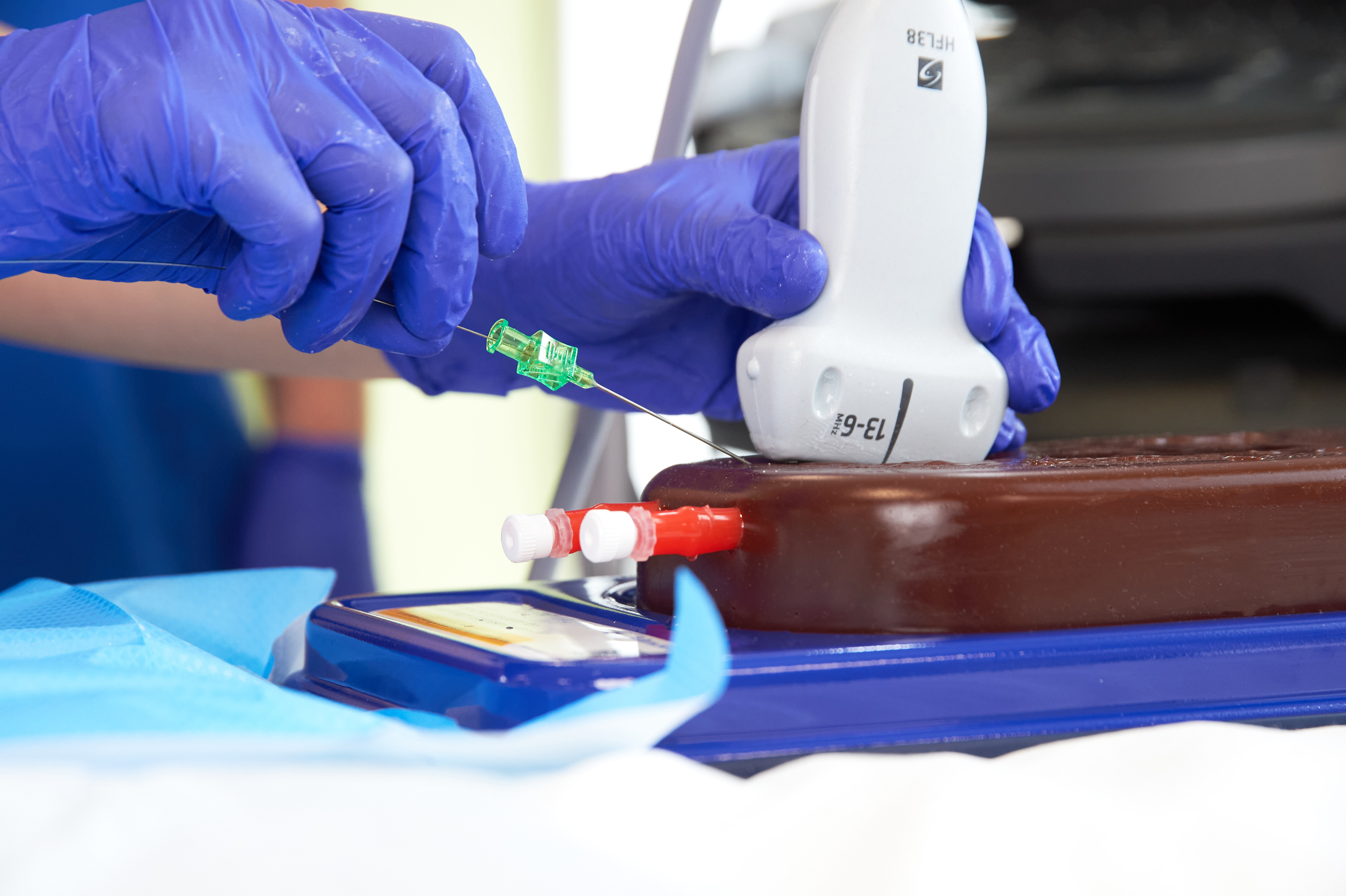 Ultrasound Simulator for PICC Line / Midline/ Seldinger, Dark