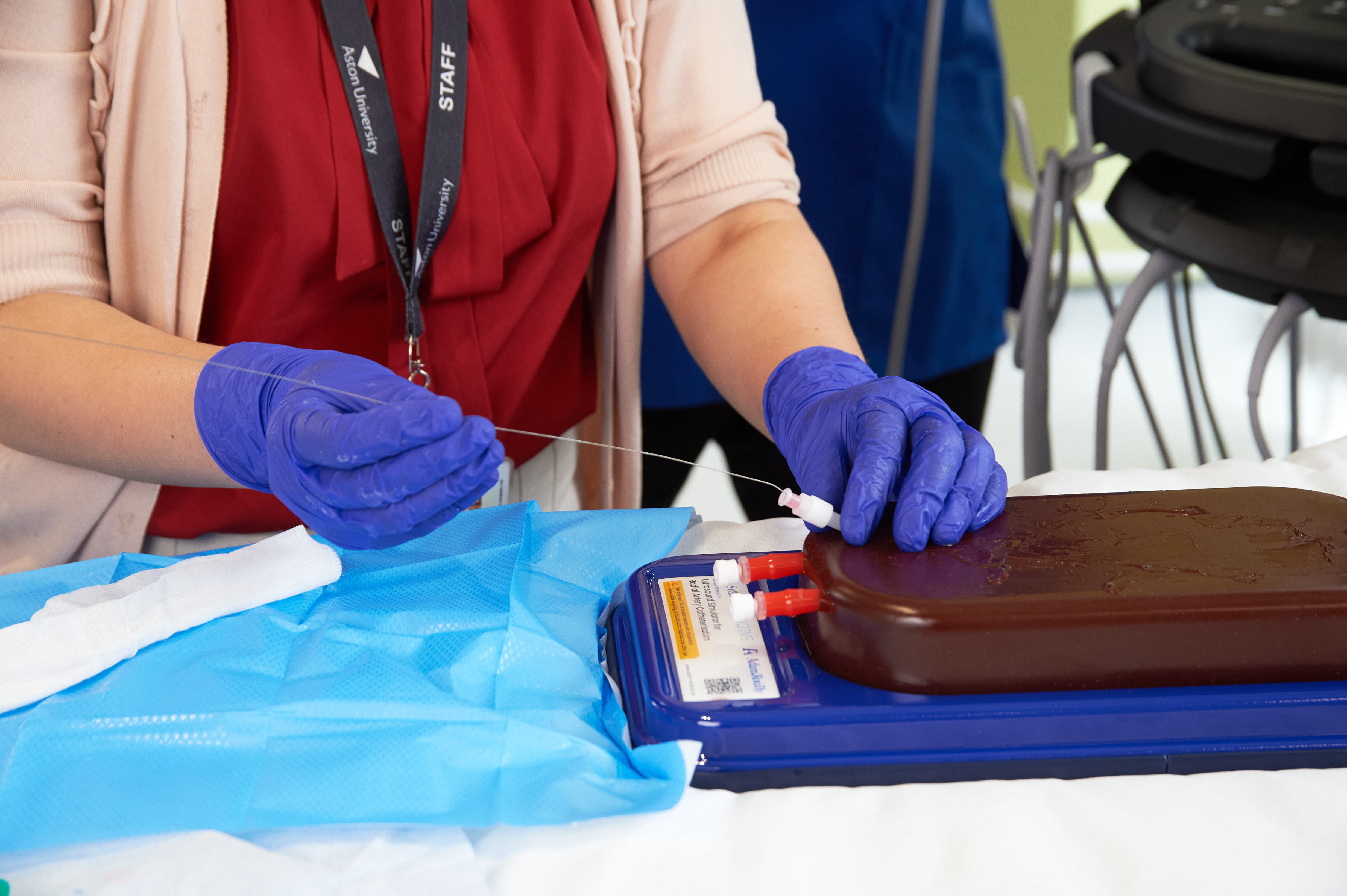 Ultrasound Simulator for Radial Artery Catheterisation, Dark