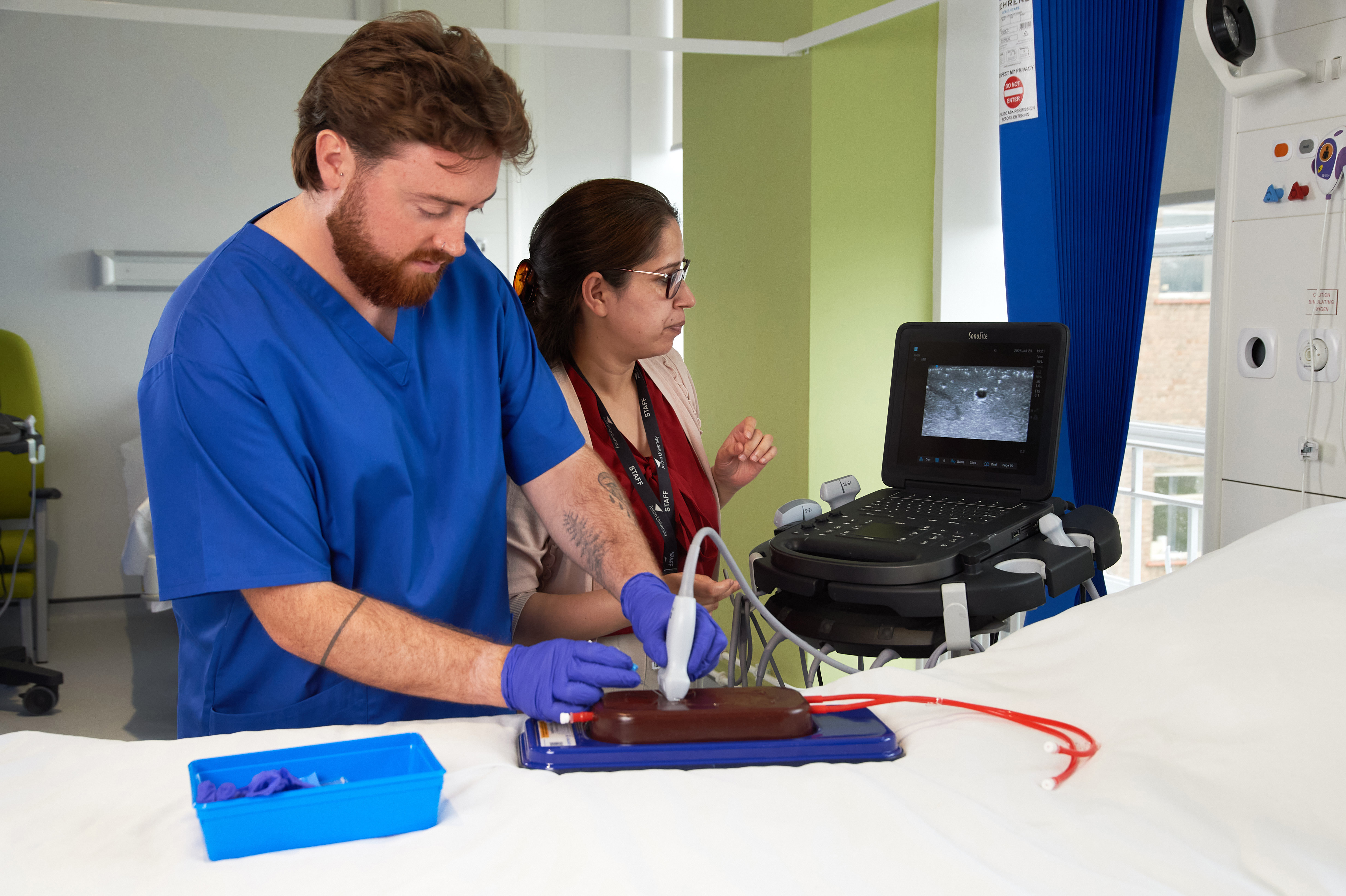 Ultrasound Simulator for Radial Artery Catheterisation, Dark