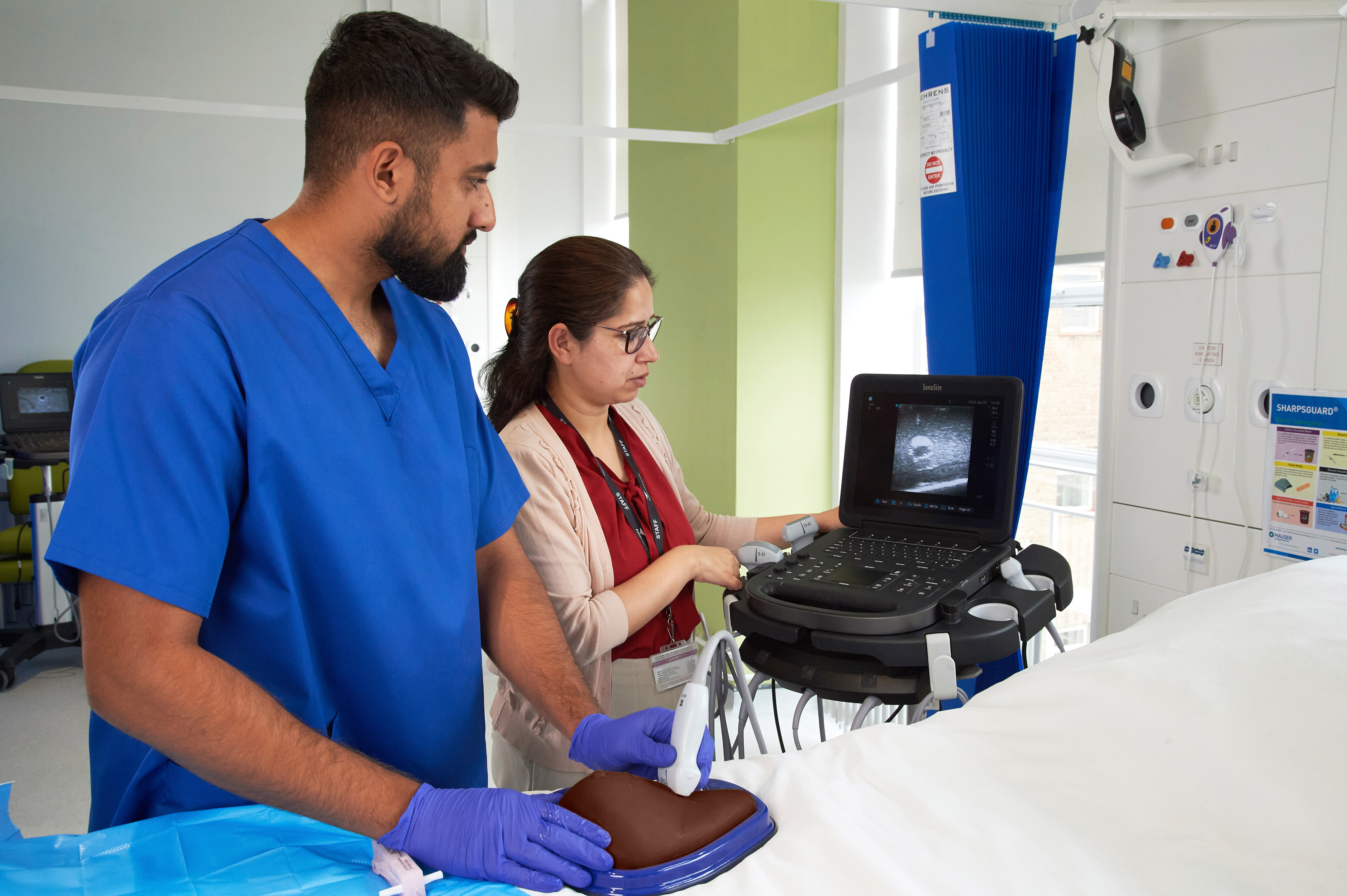 Ultrasound Simulator with Breast Pathologies/Biopsy, Dark