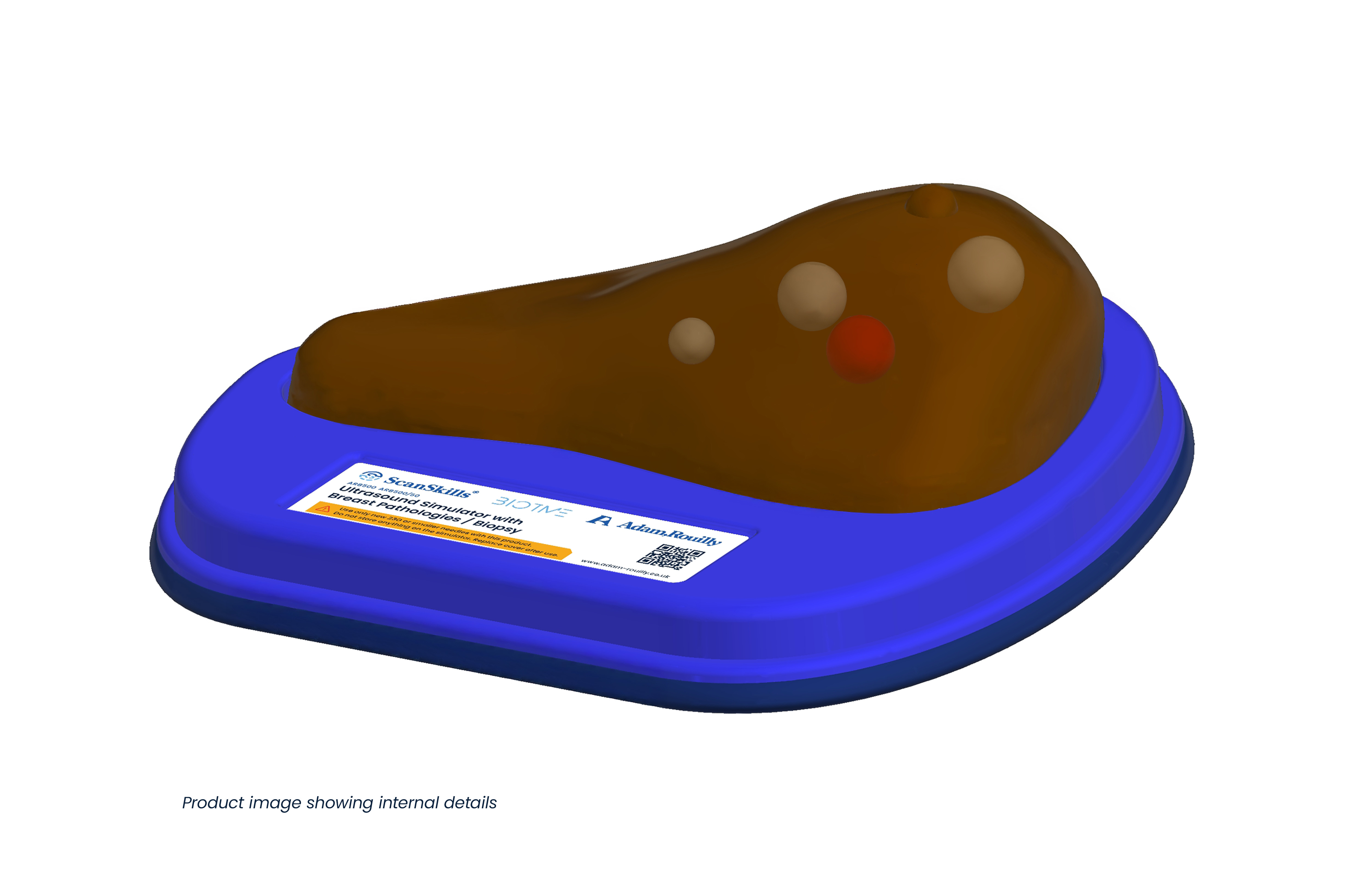 Ultrasound Simulator with Breast Pathologies/Biopsy, Dark