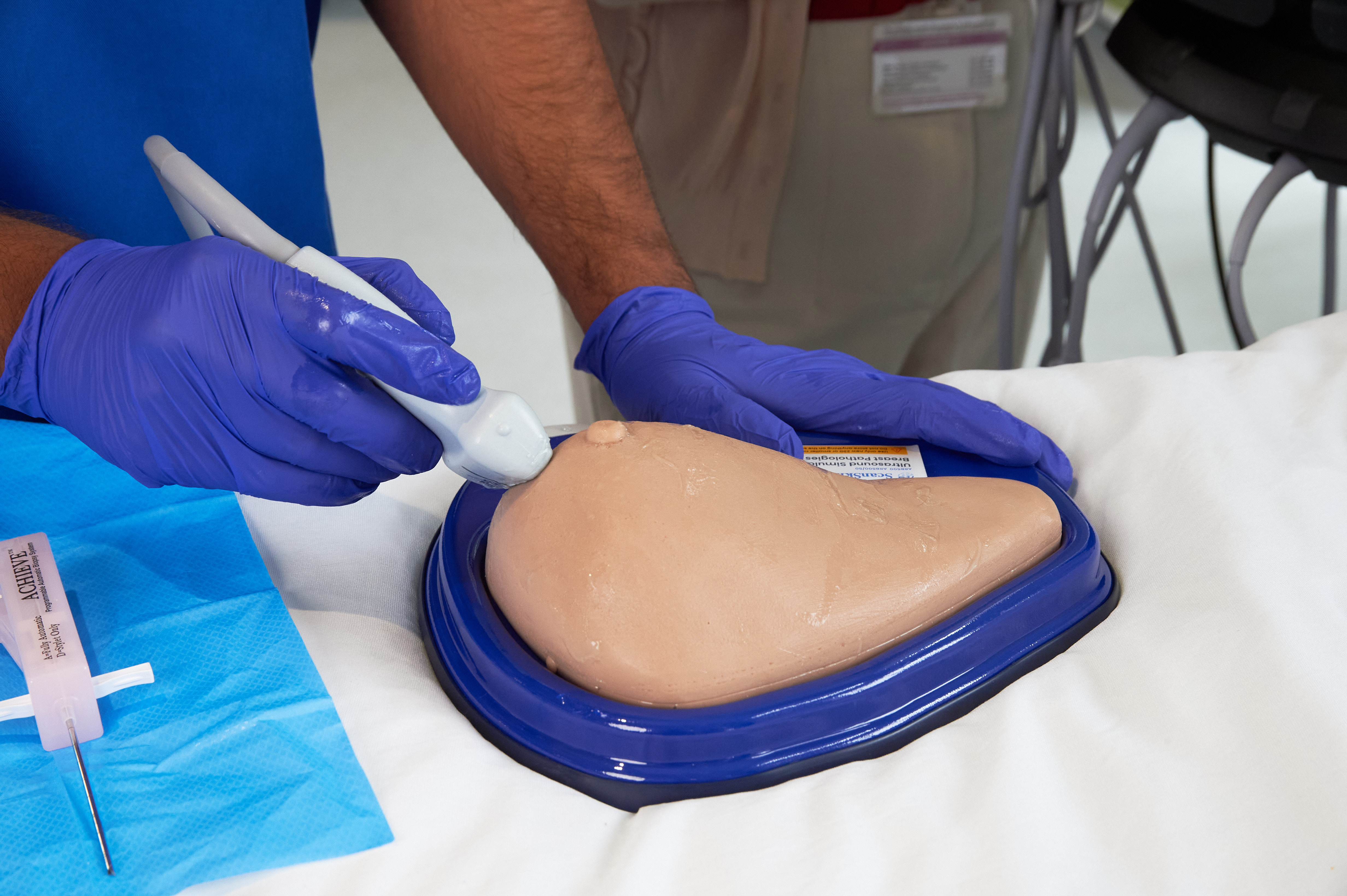 Ultrasound Simulator with Breast Pathologies/Biopsy, Light