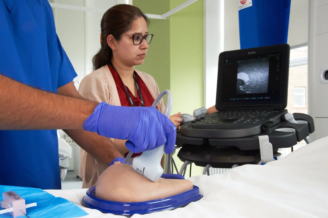 Ultrasound Simulator with Breast Pathologies/Biopsy, Light