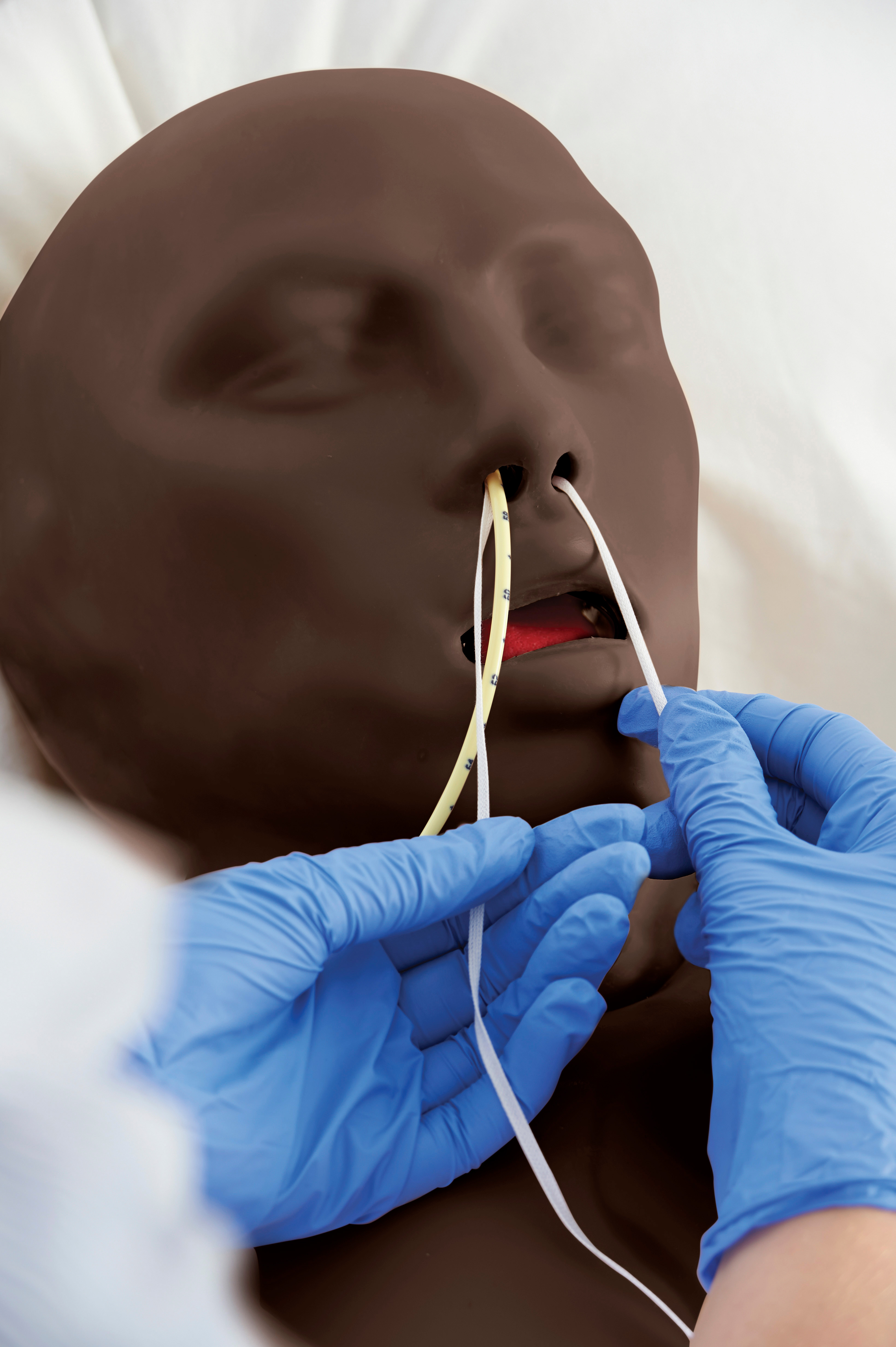 CorMan® - Adult Nasogastric/Nasojejunal Feeding Trainer, Dark