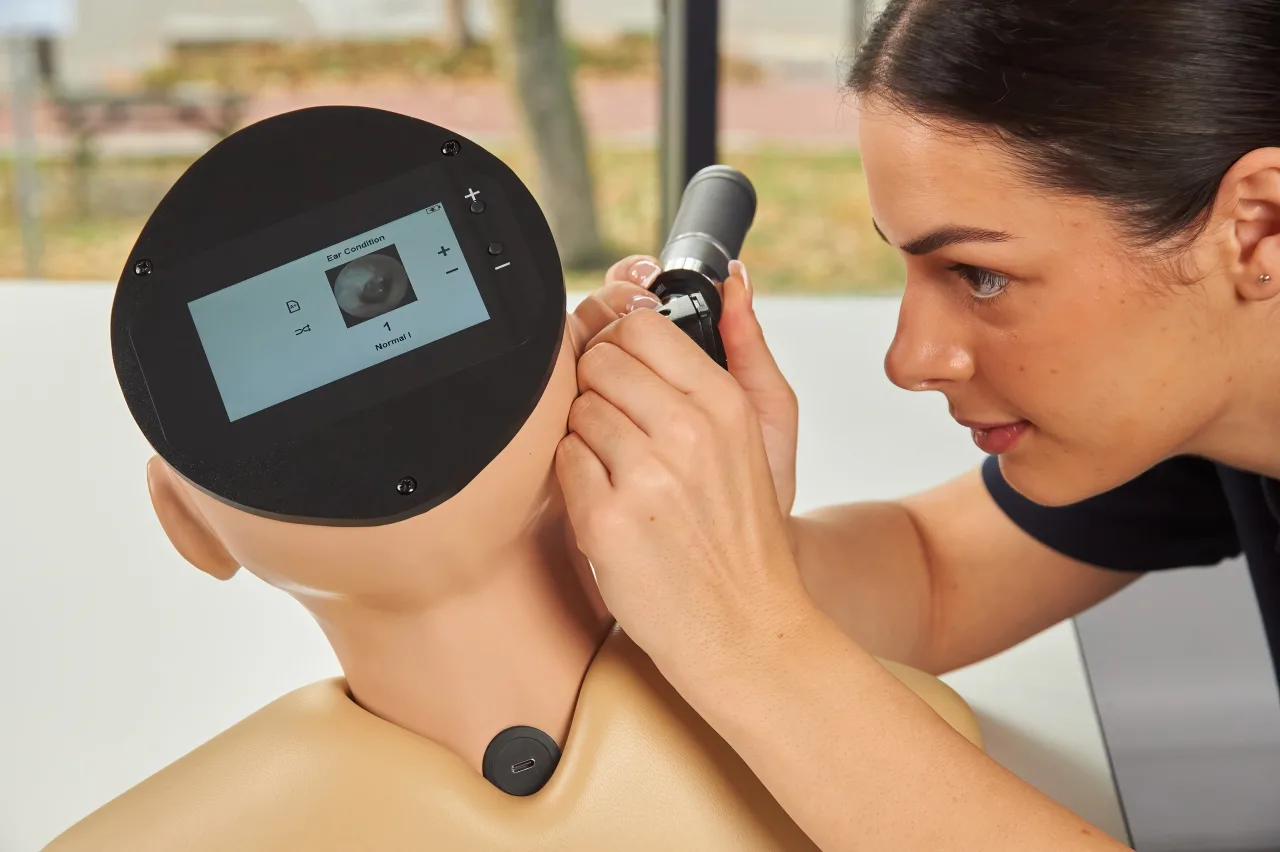 Enhanced Digital Ear Examination Trainer, Light