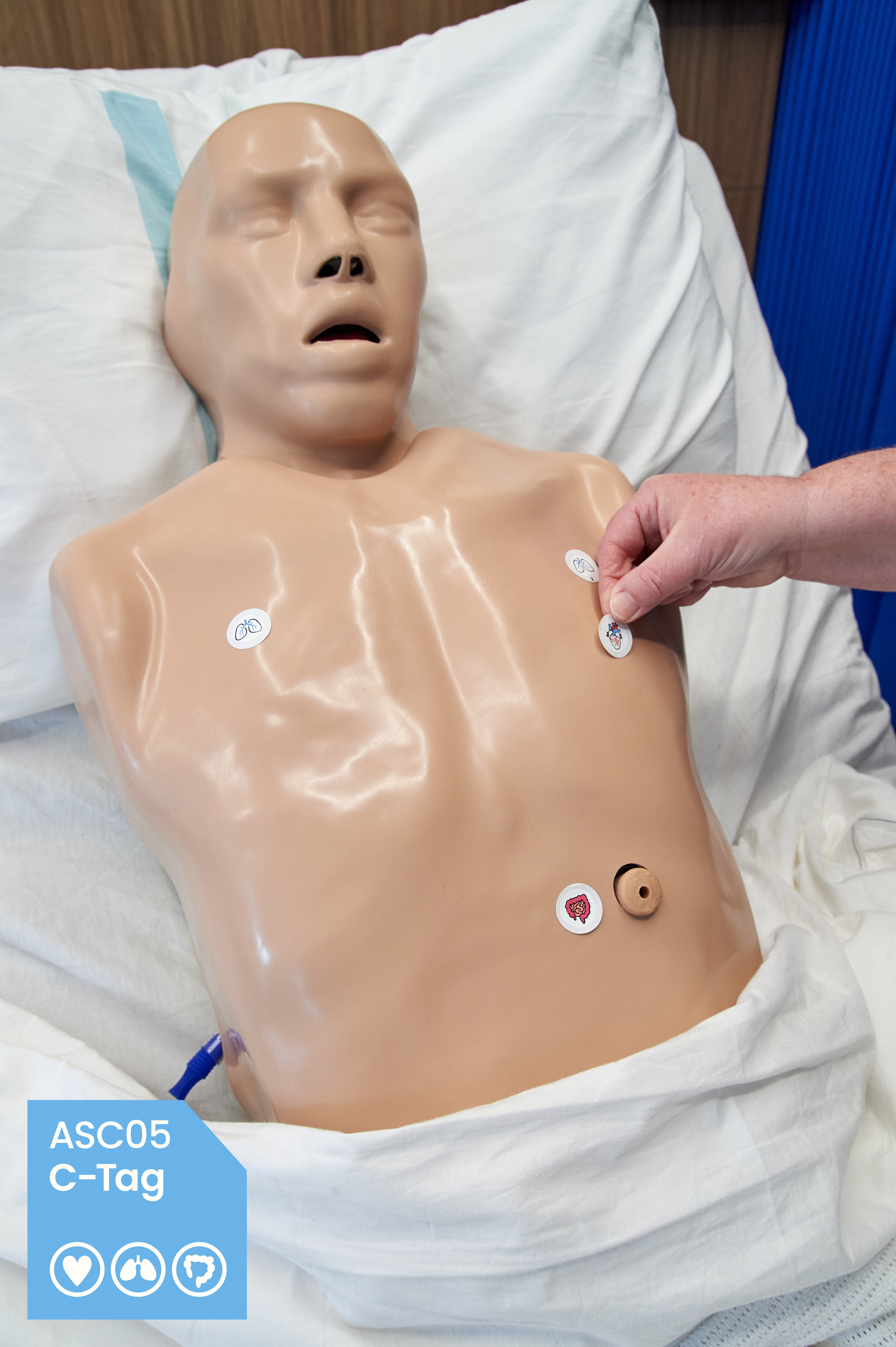 SimClever™ Mobile Auscultation Bundle Pack of 8