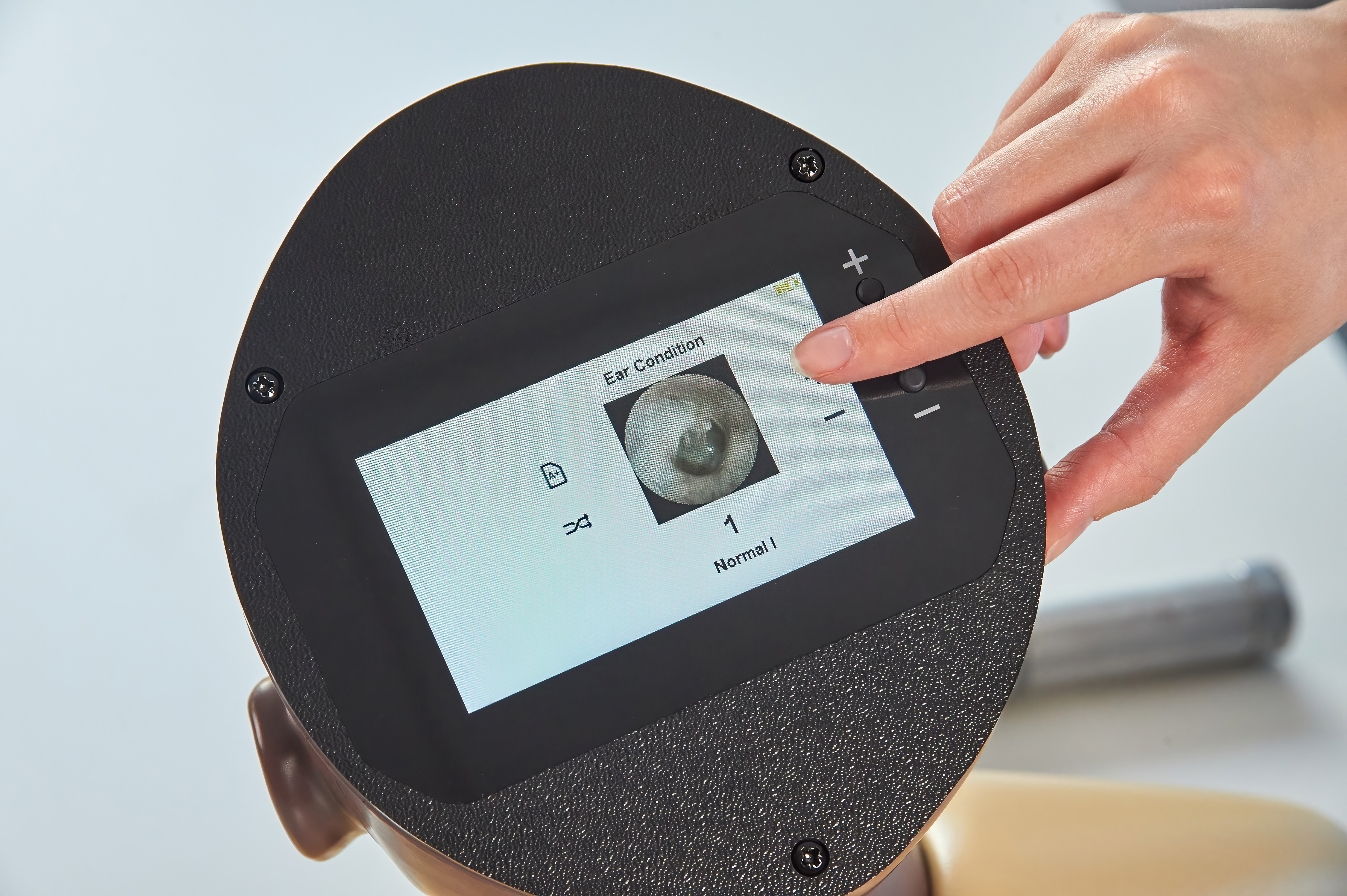 Enhanced Digital Eye and Ear Examination Trainer Set, Dark