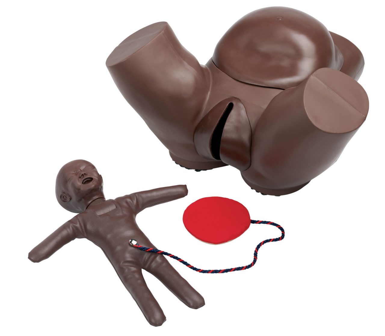 Obstetric Phantom With Fetal Doll, Dark