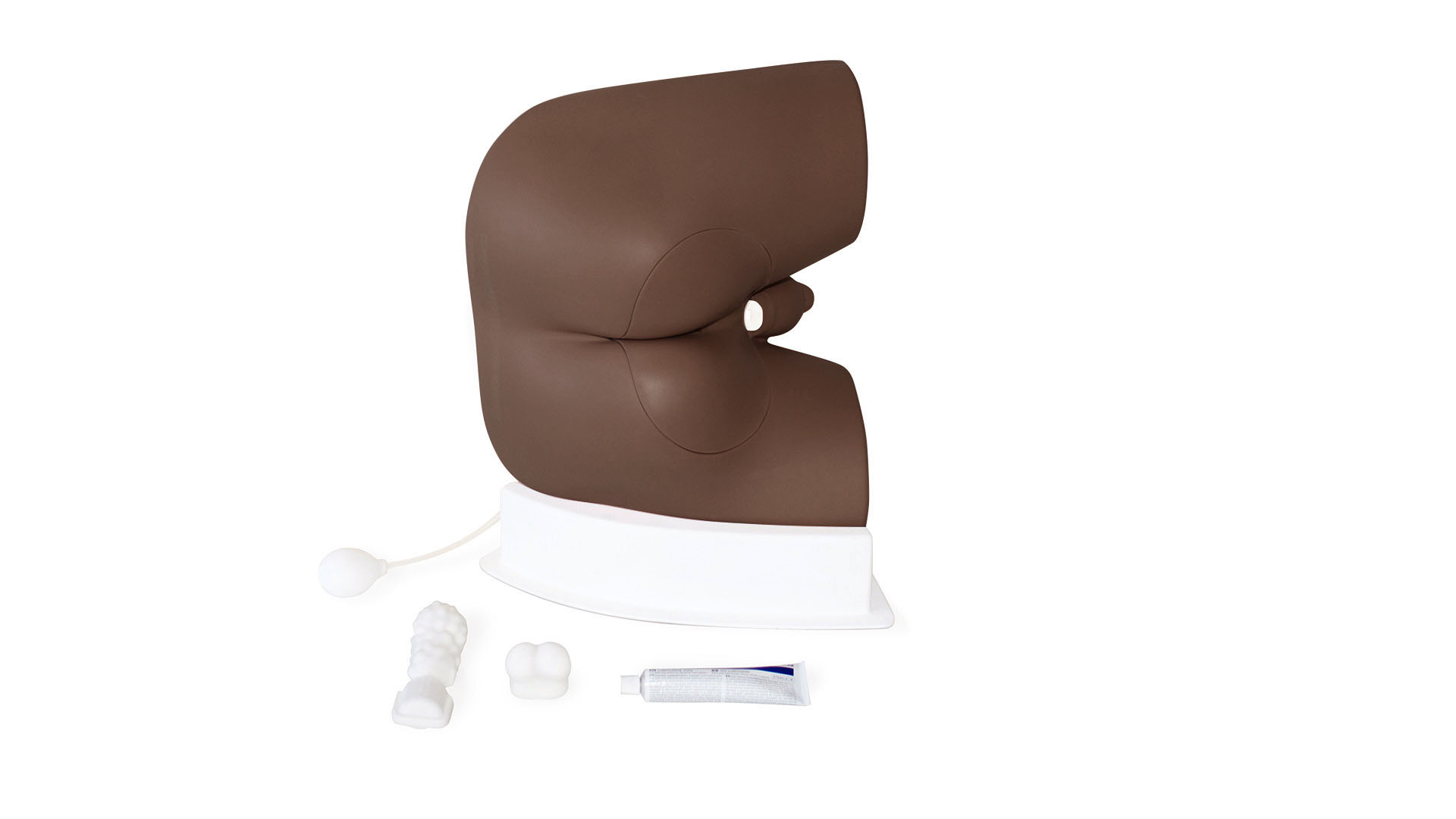 Standard Male Rectal Examination Trainer, Dark