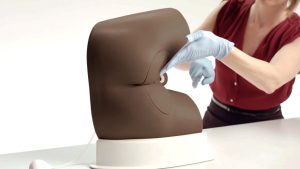 Standard Male Rectal Examination Trainer, Dark