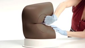 Advanced Male Rectal Examination Trainer, Dark