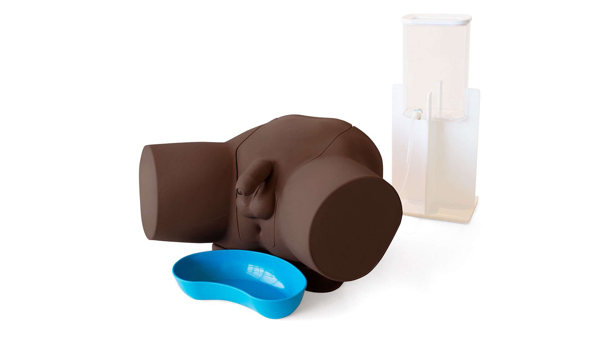 Male Catheterisation Trainer, Dark