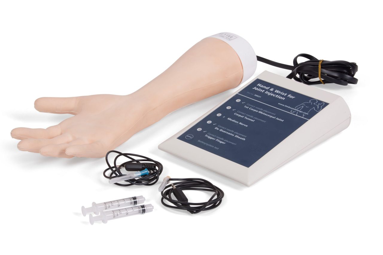 Hand & Wrist Injection Trainer, without tablet, Light