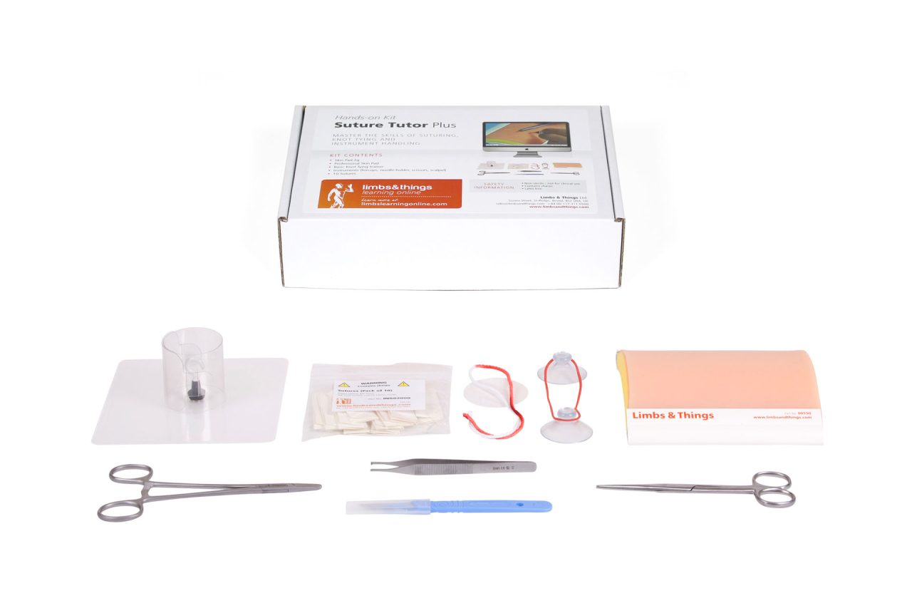 Suture Tutor Plus Hands-On Kit, Light