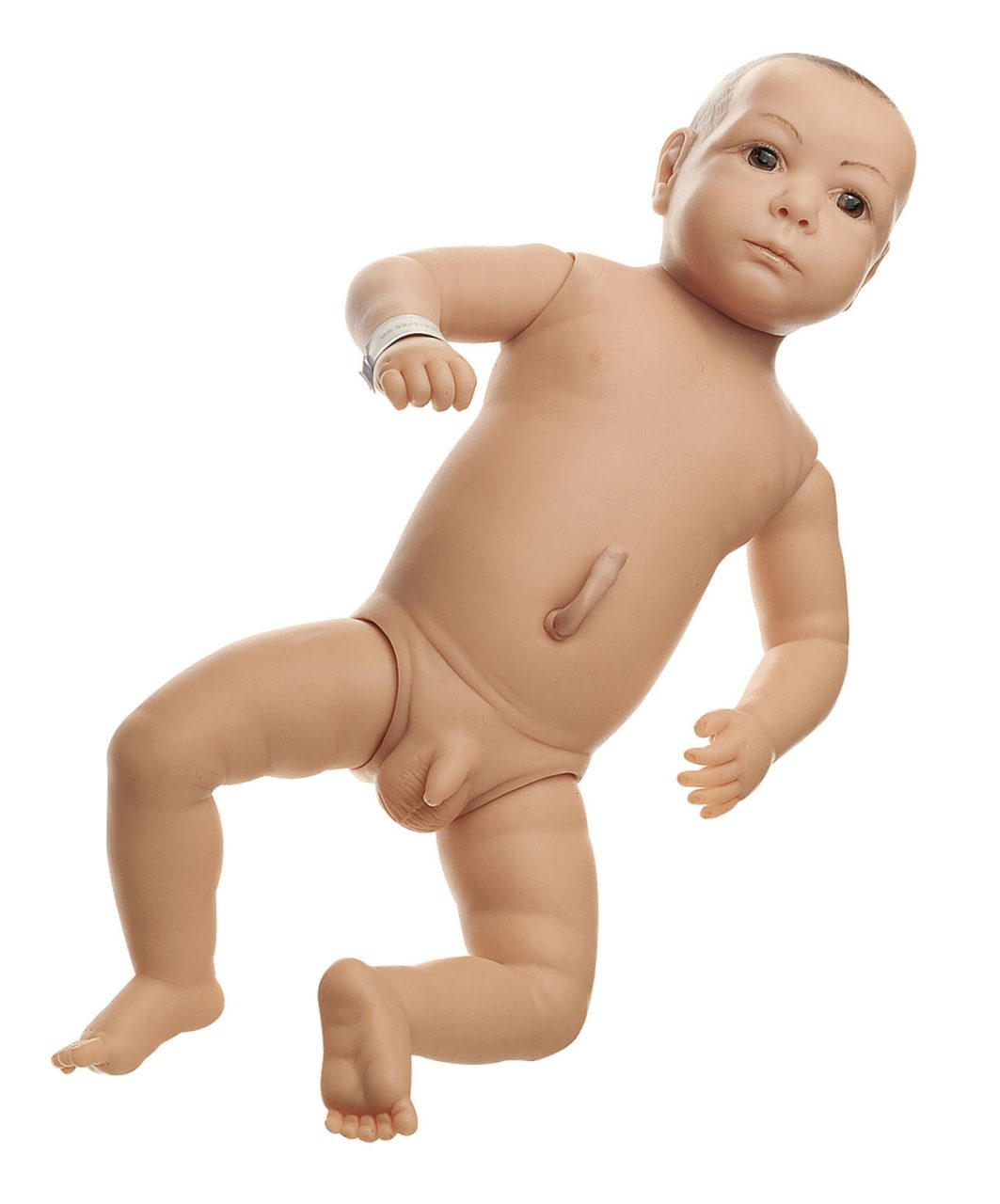 Doll for Baby Care With Umbilical Cord, Male - Light
