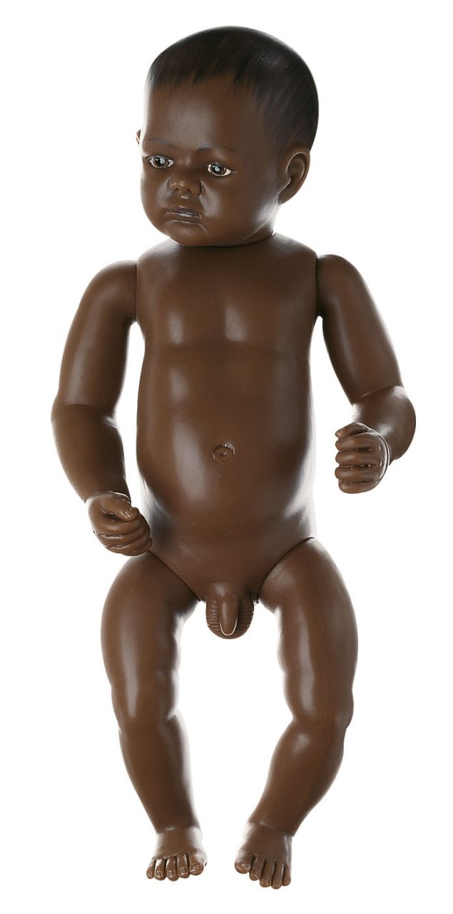Doll for Baby Care, Male - Dark