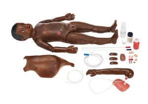 Child Nursing Doll, Dark