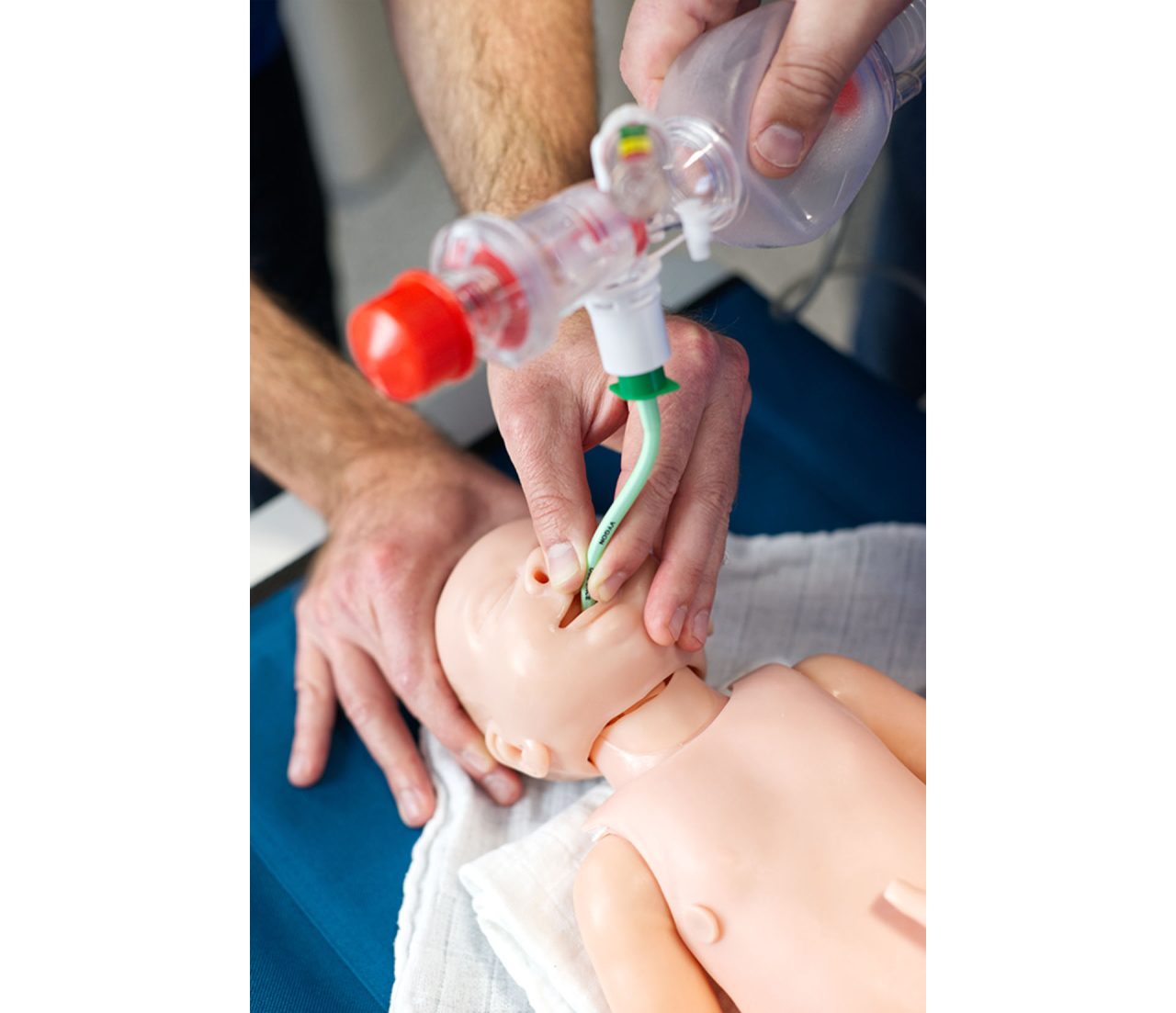 Intubation Phantom of New-Born Baby, Light