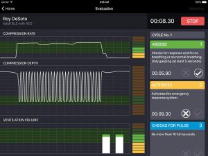 CPARLENE® Full-Size Manikin With CPR Metrix and iPad®