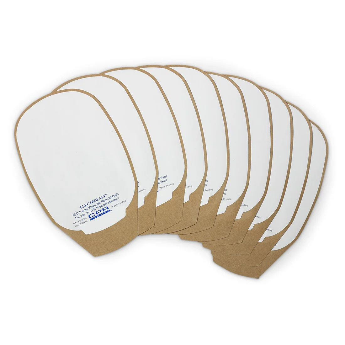 Heartstream Style Peel Off Pads for Foam Manikins