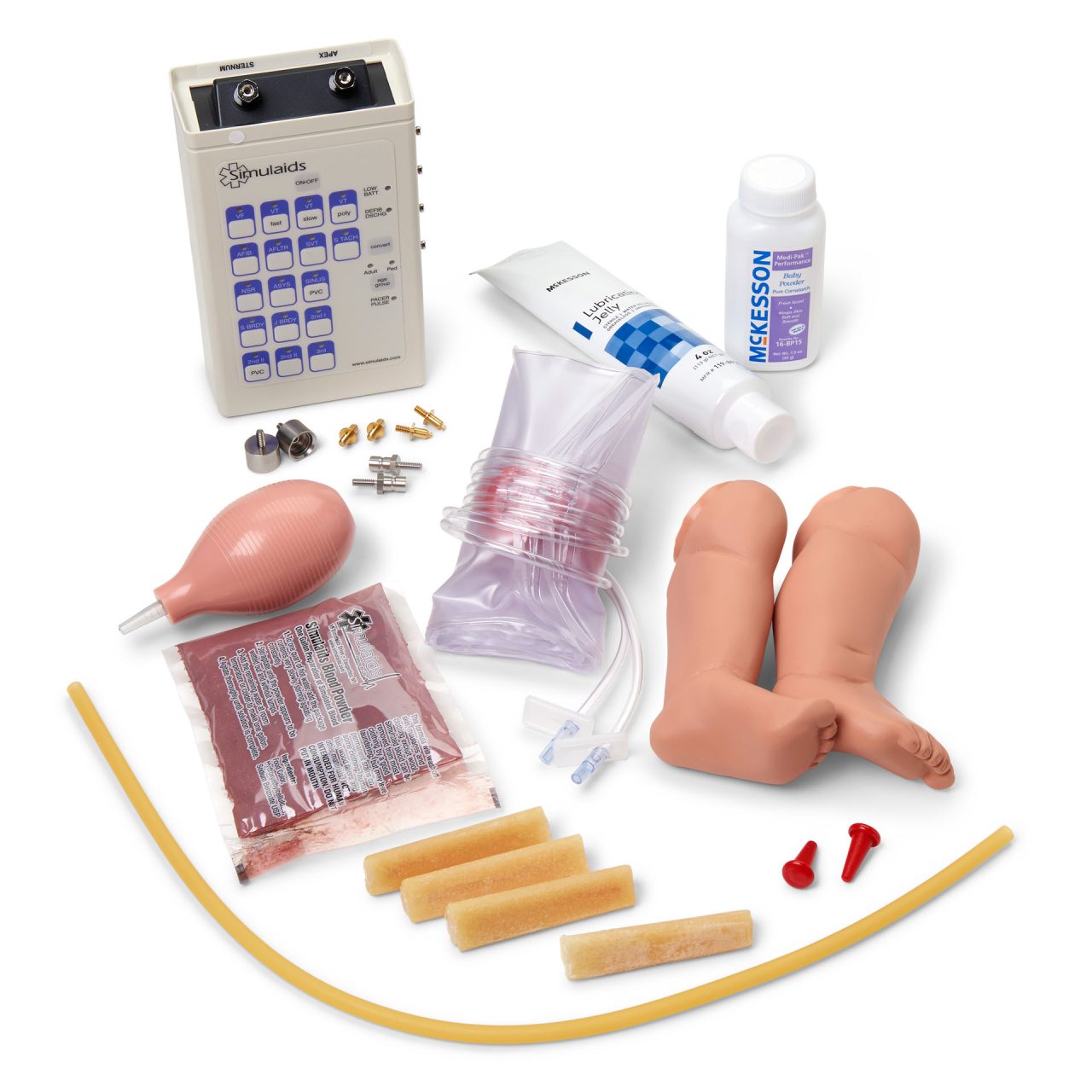 Paediatric ALS Trainer With Interactive ECG Simulator