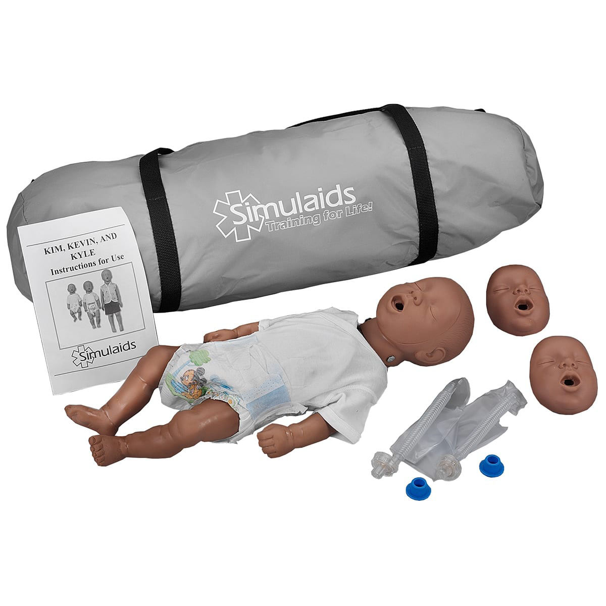 Kim New-Born CPR Manikin, Dark