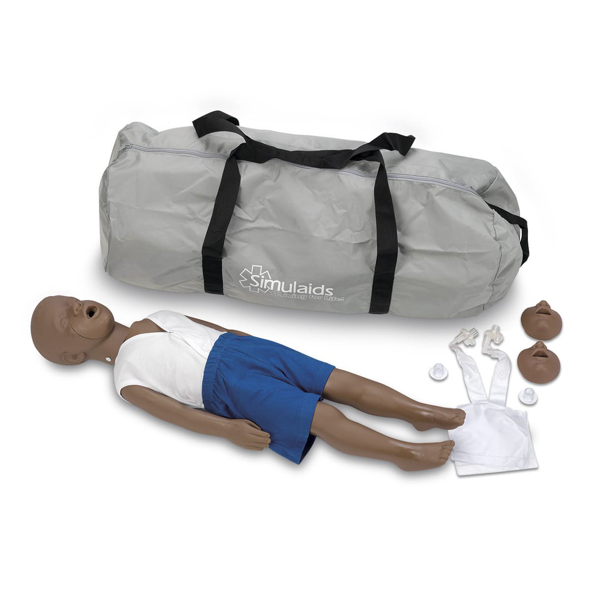 Kyle 3 Year Old Child CPR Manikin, Dark